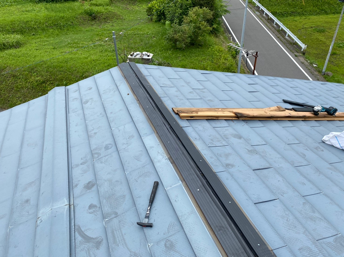 貫板のみ交換工事　施工後